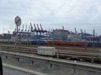 der Containerhafen